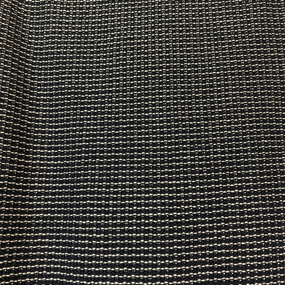 NWOT St. John Wool Blend Pencil Skirt Navy check Size 2, workwear,designer, - Picture 5 of 7